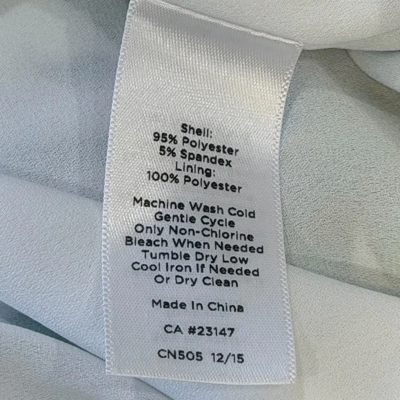 Elegant Talbots Pleated Tropical Leaf Print Skirt Green White 16 - Picture 5 of 7